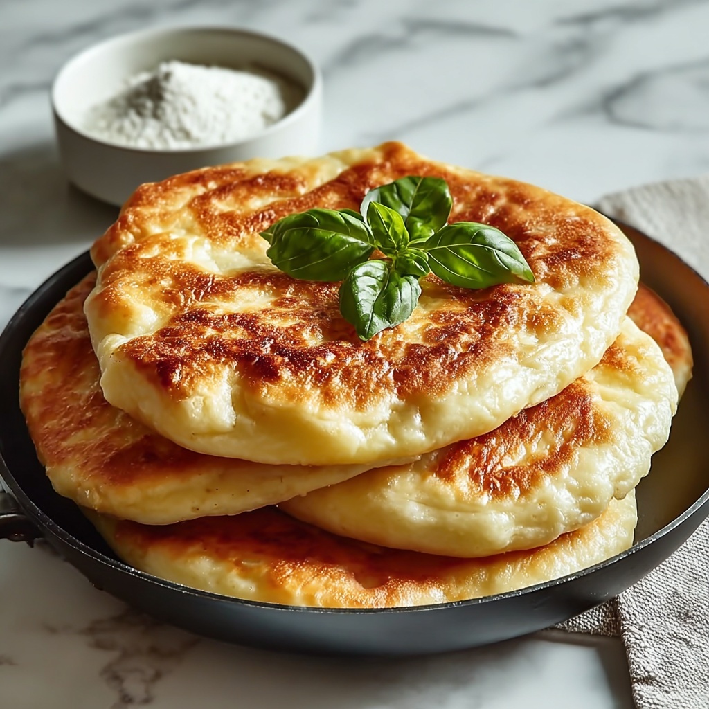 Fluffy Cottage Cheese Cloud Bread Recipe - Recipe Image