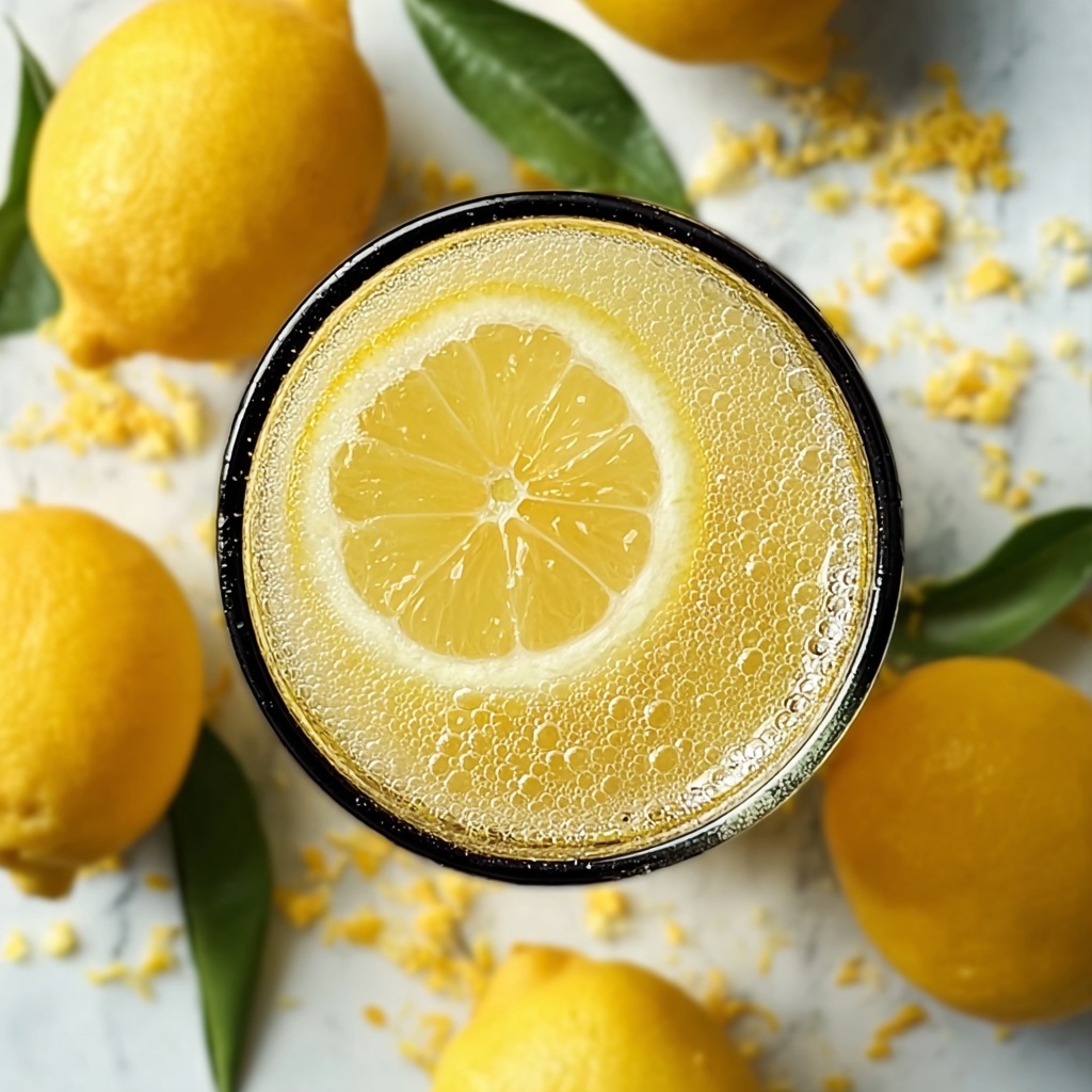 The Bubbliest Lemon Cocktail Recipe - Recipe Image