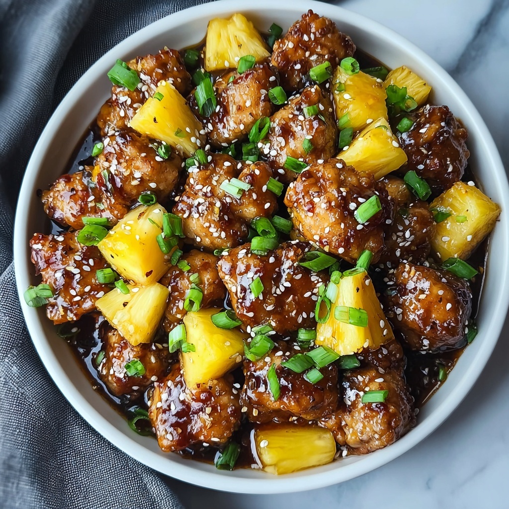 One-Pan Pineapple Chicken Teriyaki Recipe - Recipe Image