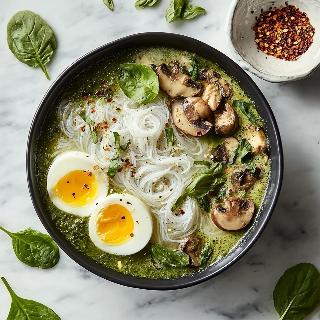 Thai Green Noodle Soup Recipe - Recipe Image