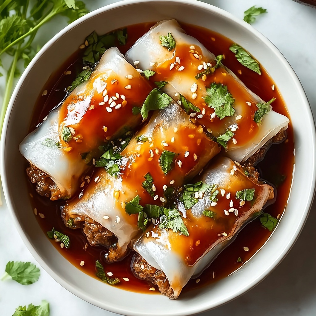 Beef Spring Rolls with Peanut Lime Sauce Recipe - Recipe Image