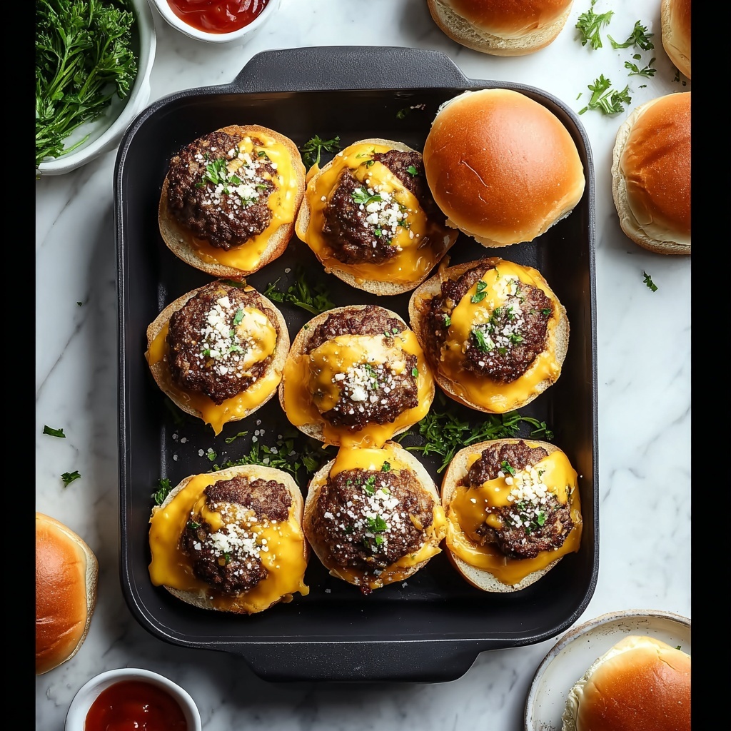 Irresistible Garlic Parmesan Cheeseburger Bombs Recipe - Recipe Image