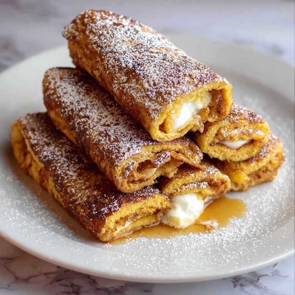 Pumpkin French Toast Roll-Ups Recipe - Recipe Image