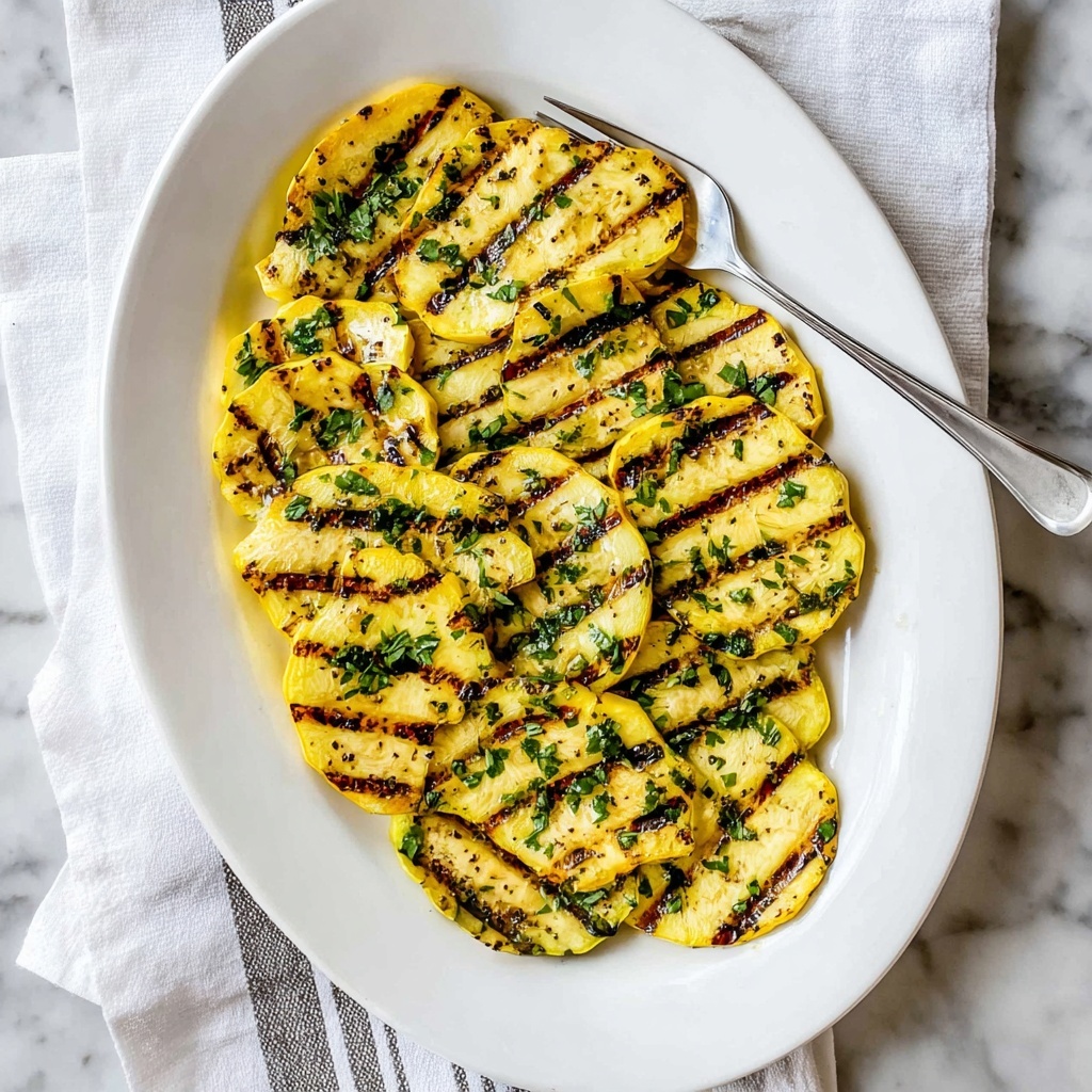 Grilled Yellow Squash Recipe - Recipe Image