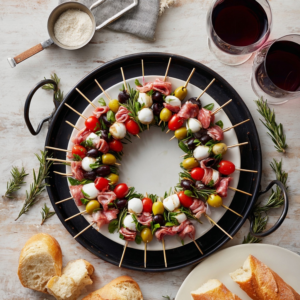 Charcuterie Wreath Recipe - Recipe Image
