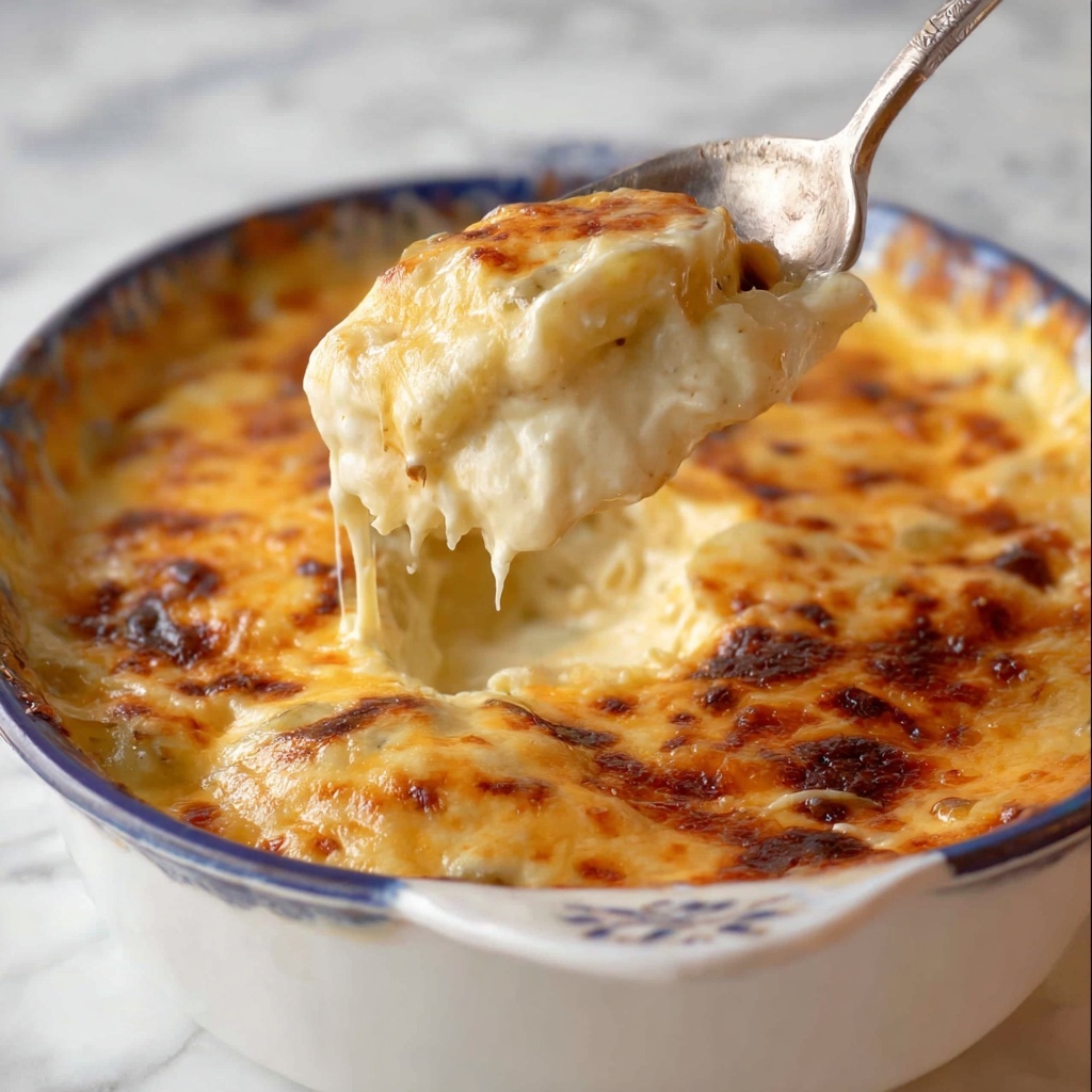 Easy Southern Cheesy Scalloped Potatoes Recipe - Recipe Image