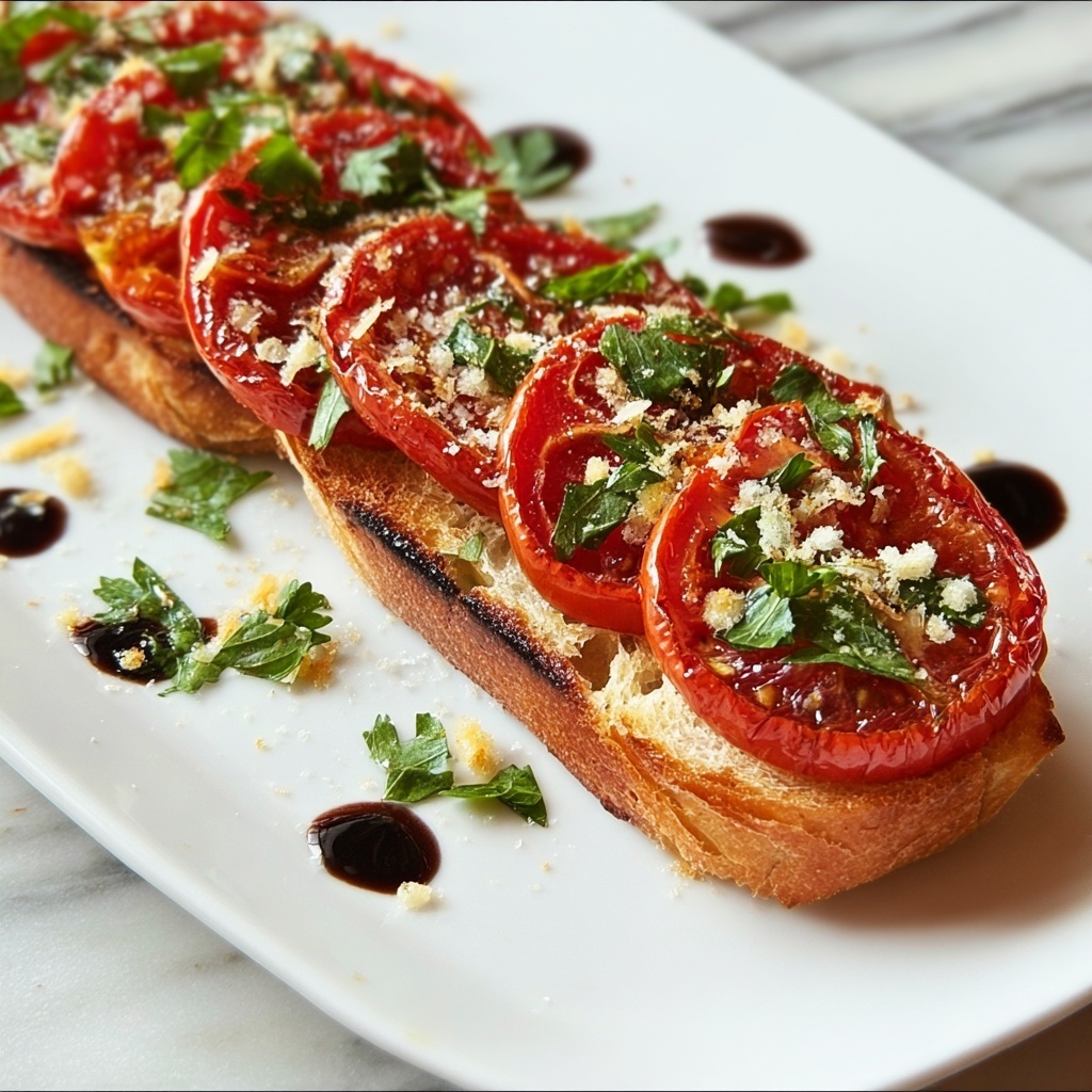Roasted Tomato and Goat Cheese Sandwiches Recipe - Recipe Image