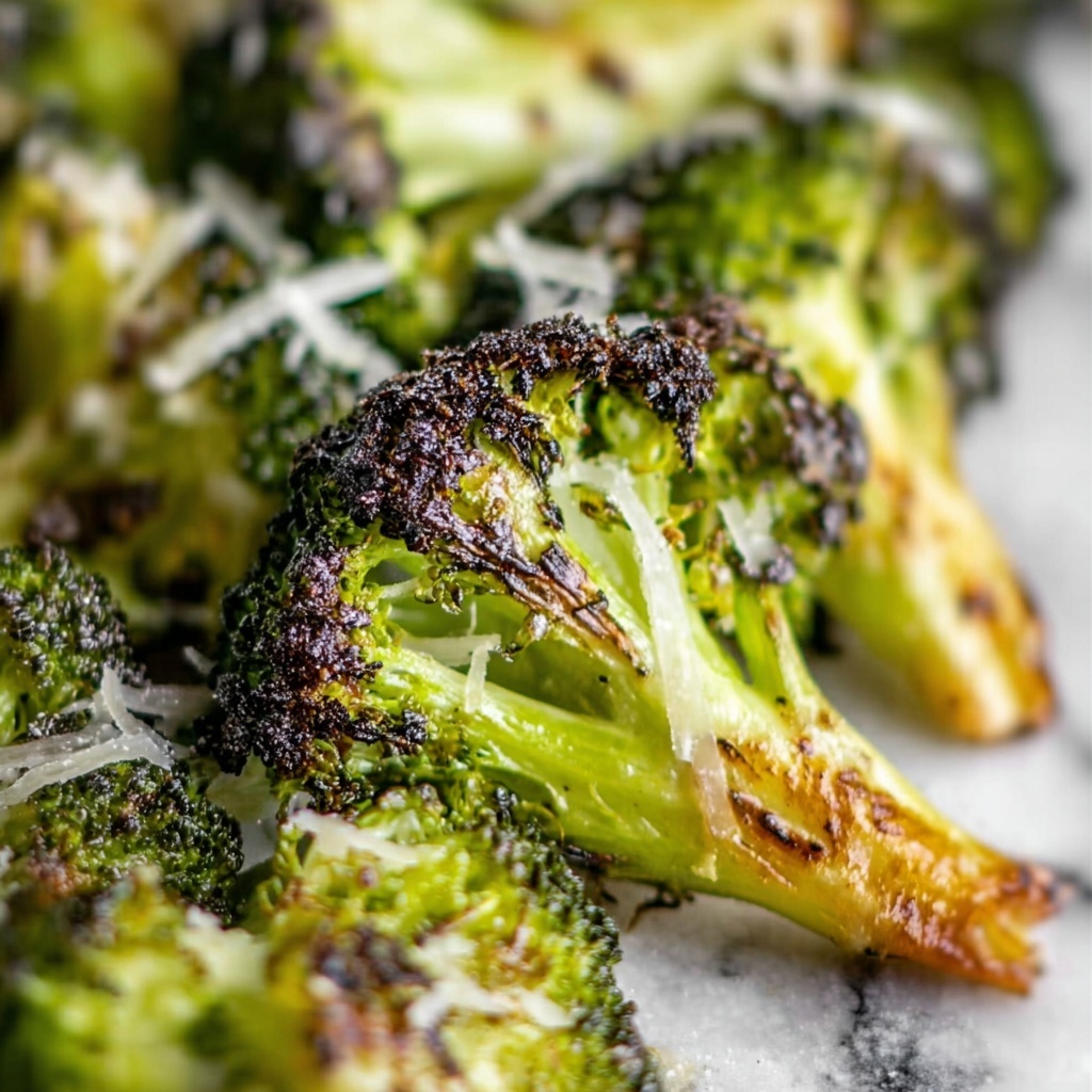 Garlic Roasted Broccoli with Parmesan Recipe - Recipe Image