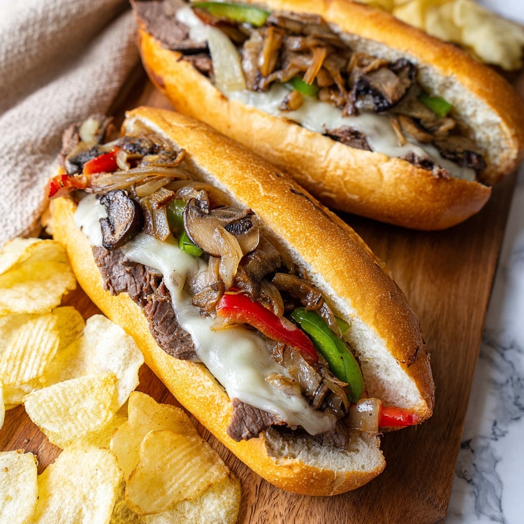 Philly Cheesesteak Recipe - Recipe Image