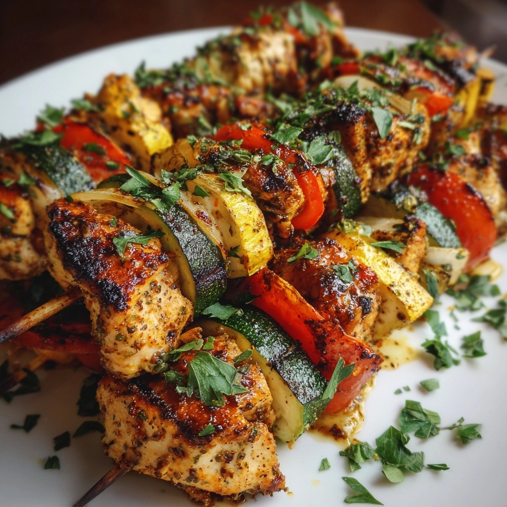 Grilled Chicken Adana Kebabs Recipe - Recipe Image