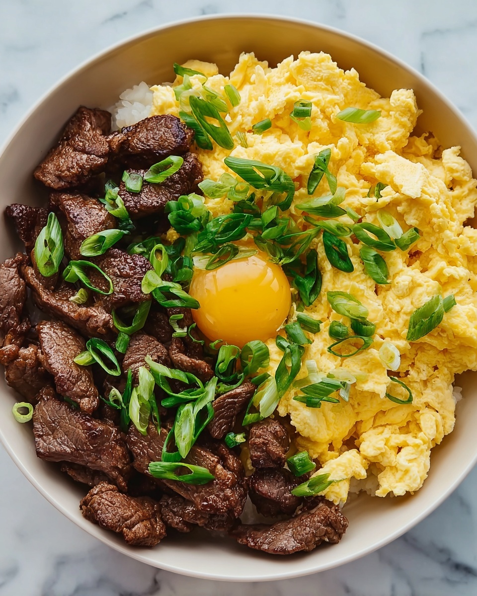 Chinese Beef and Eggs Recipe - Recipe Image