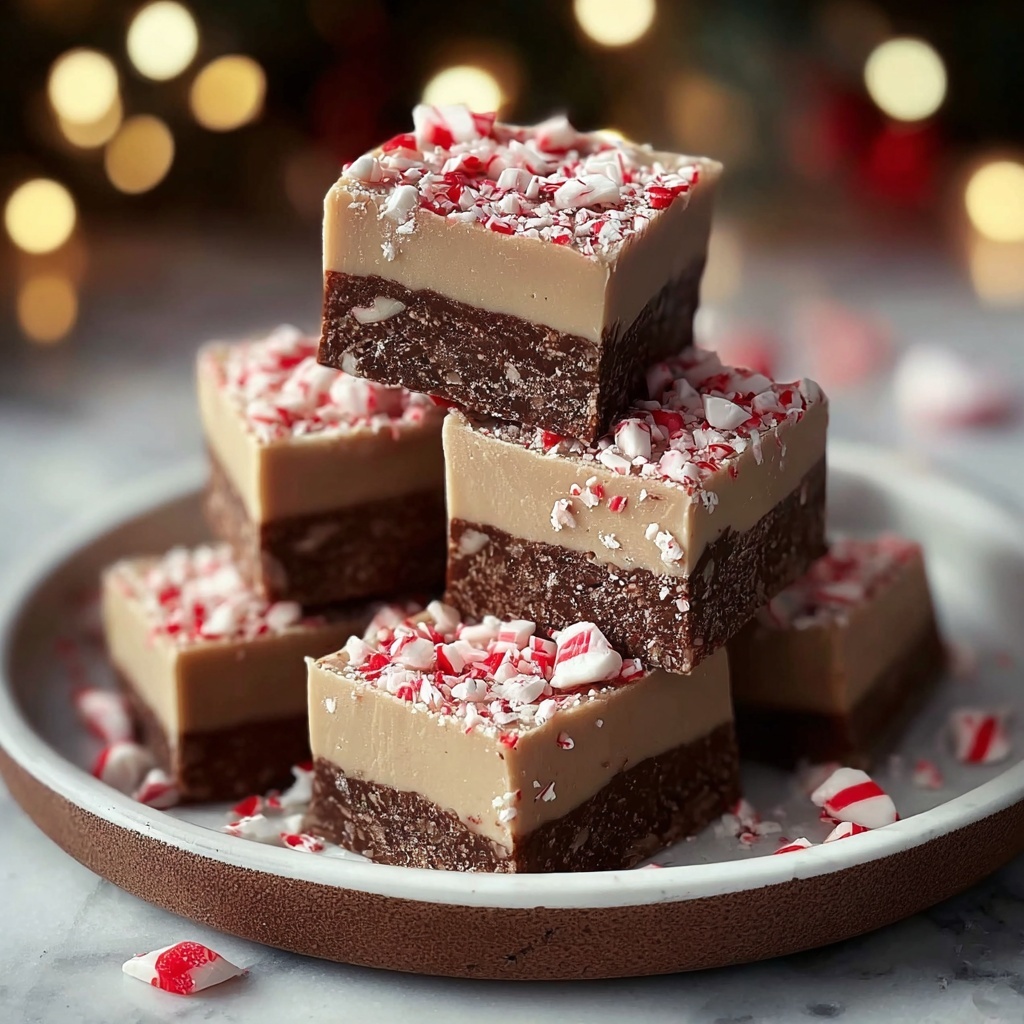 Easy Peppermint Fudge Recipe - Recipe Image