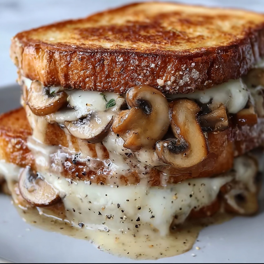 Swiss Mushroom Melt Delight Recipe - Recipe Image