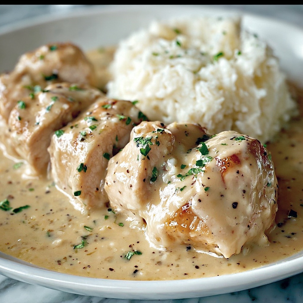 Slow Cooker Chicken and Gravy Recipe - Recipe Image