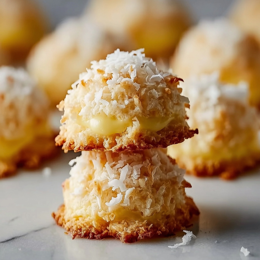Lemon Coconut Cheesecake Cookies Recipe - Recipe Image