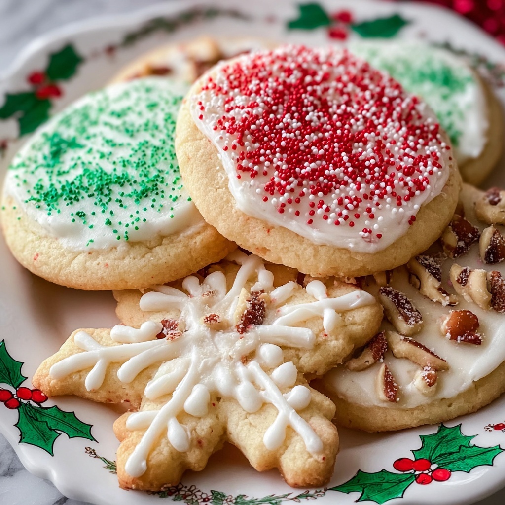 Slice & Bake Festive Christmas Cookies Recipe - Recipe Image