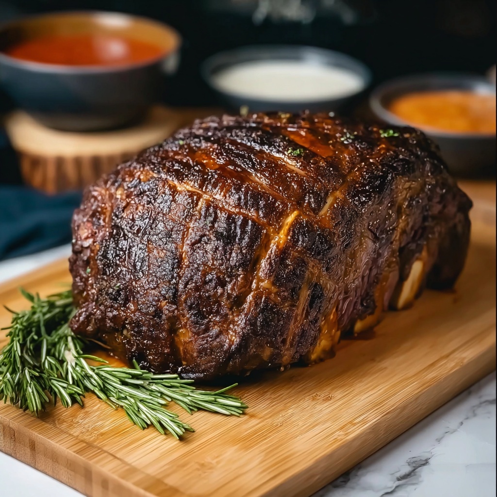 Classic Christmas Prime Rib Recipe - Recipe Image