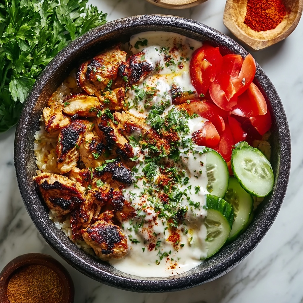 Chicken Shawarma with Creamy Garlic Sauce Recipe - Recipe Image