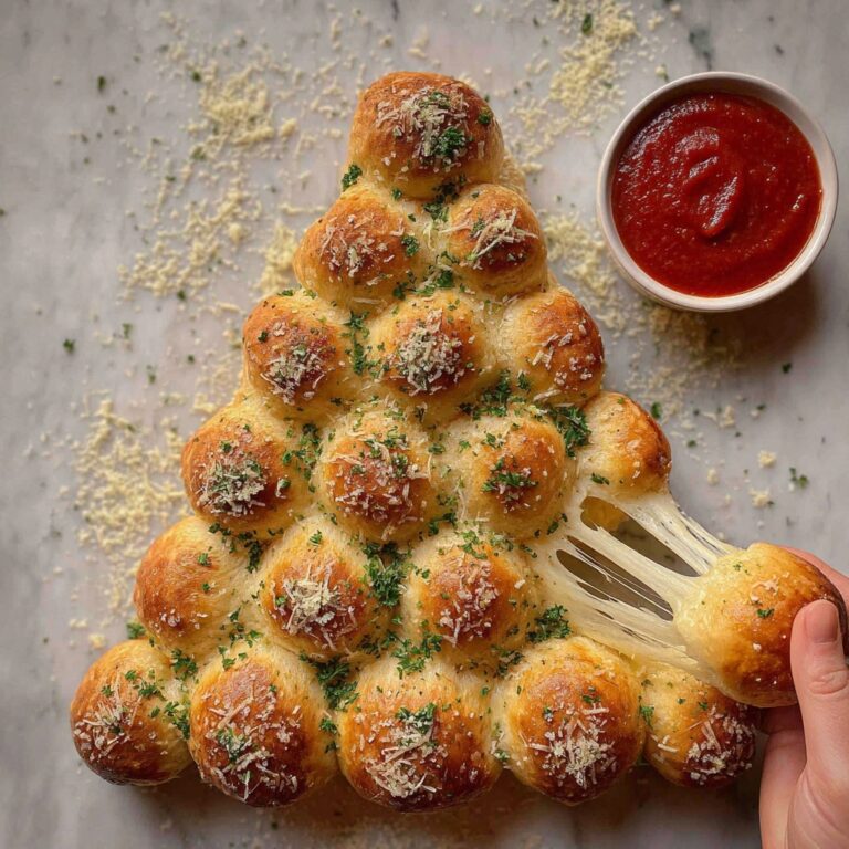 Christmas Tree Pull Apart Bread Recipe