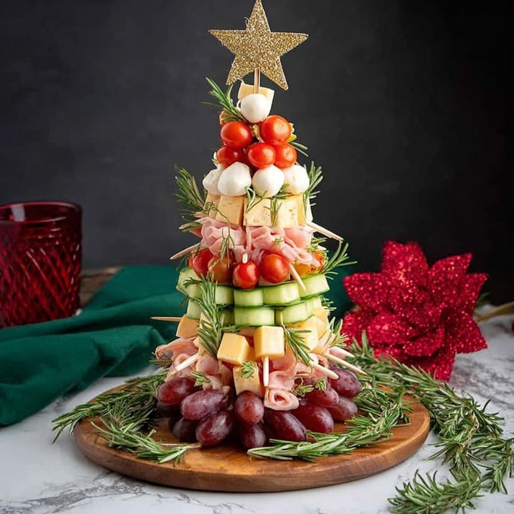 Charcuterie Christmas Tree Recipe - Recipe Image