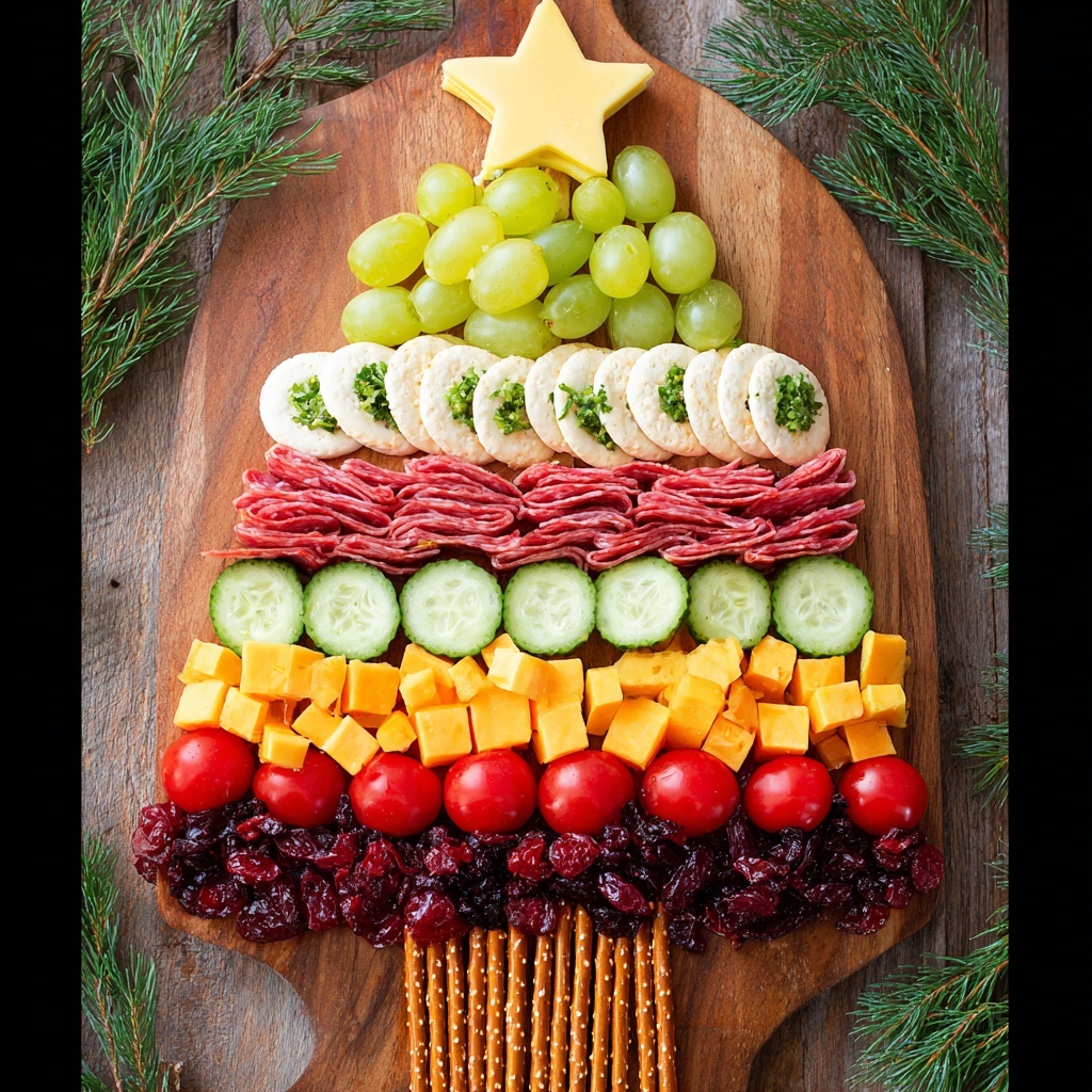 The Easiest Christmas Charcuterie Board Recipe - Recipe Image