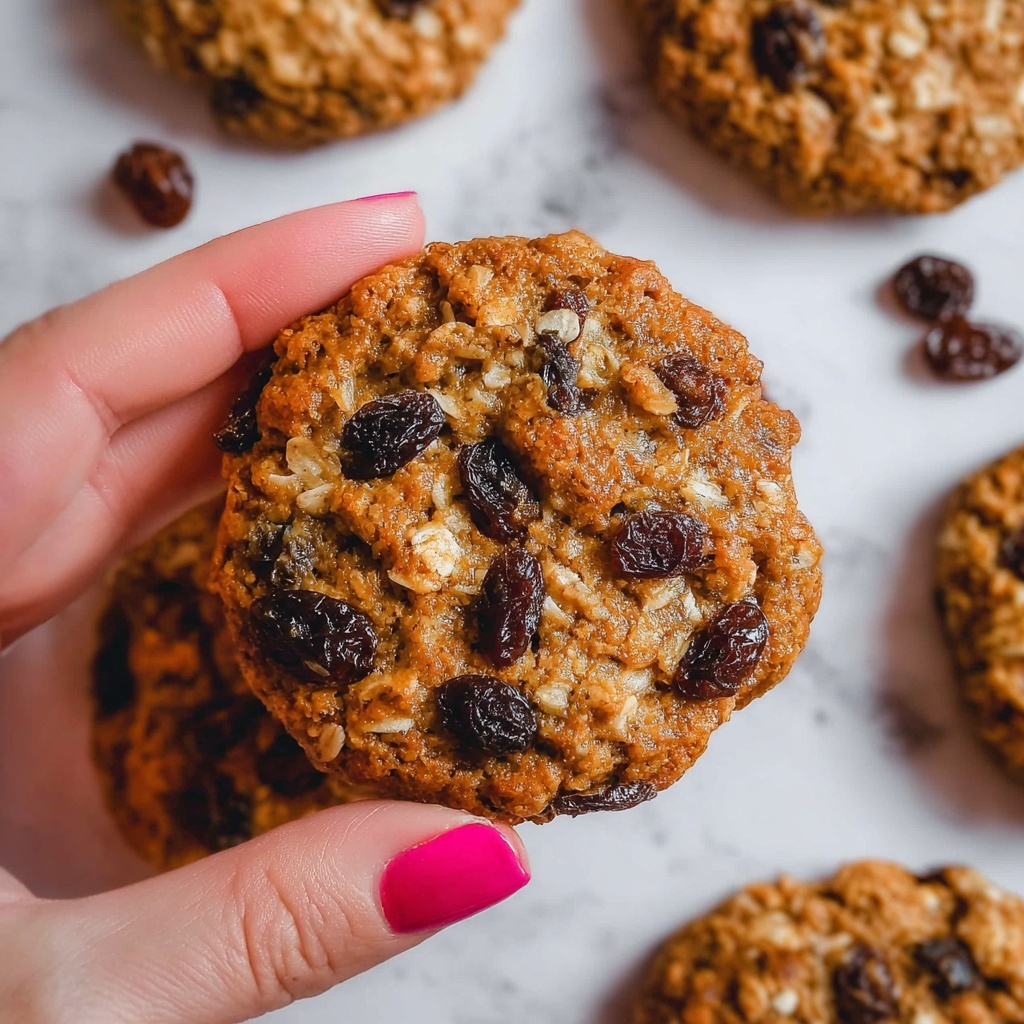Soft Oatmeal Raisin Cookies Recipe - Recipe Image