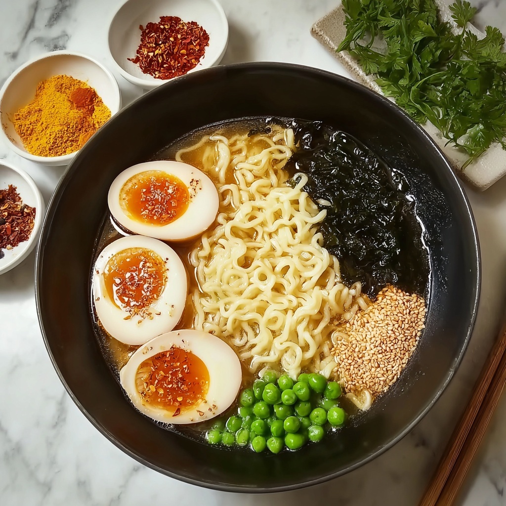 Homemade Chicken Ramen Noodles Recipe - Recipe Image