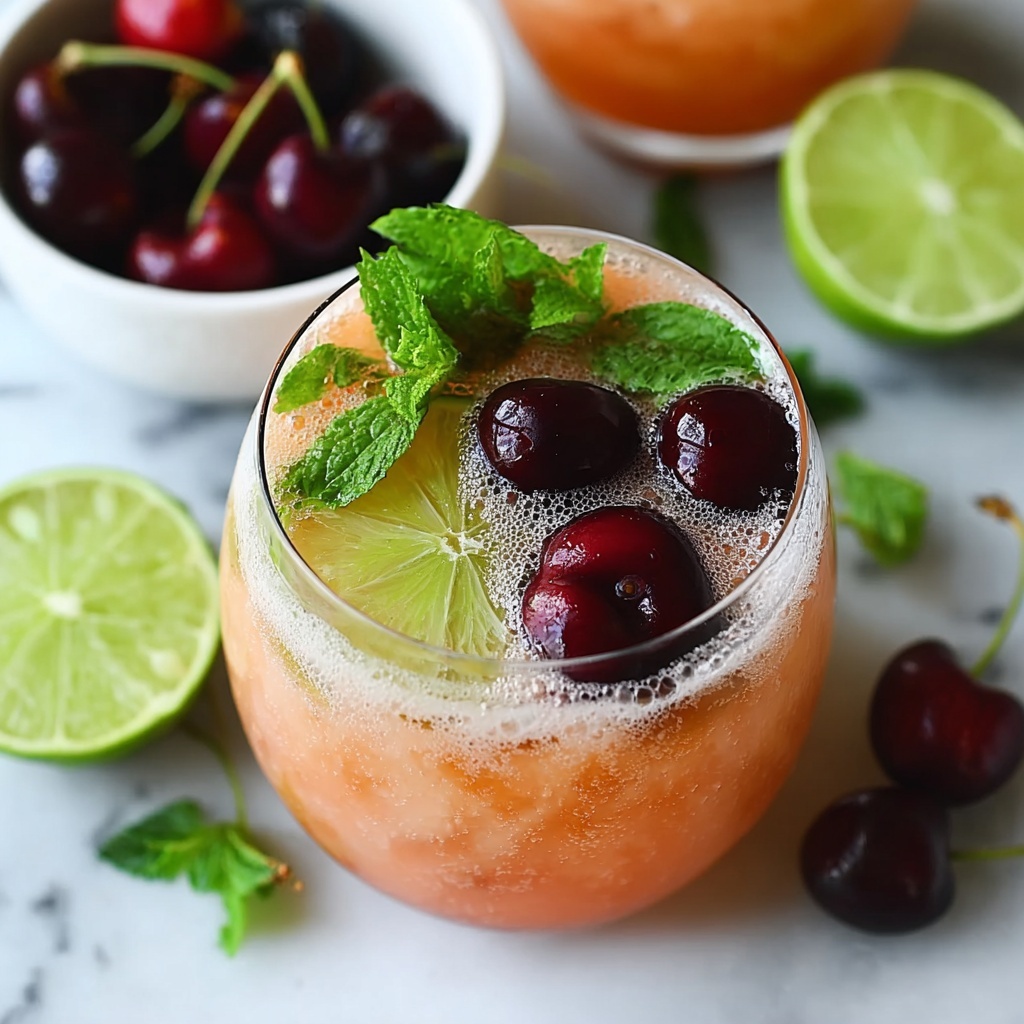 Cherry Limeade Recipe - Recipe Image