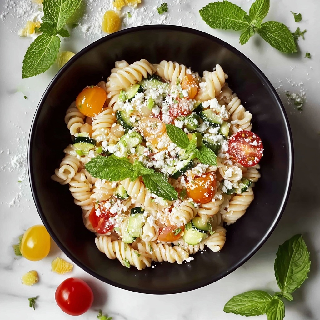 Summer Vegetable Pasta Salad Recipe - Recipe Image