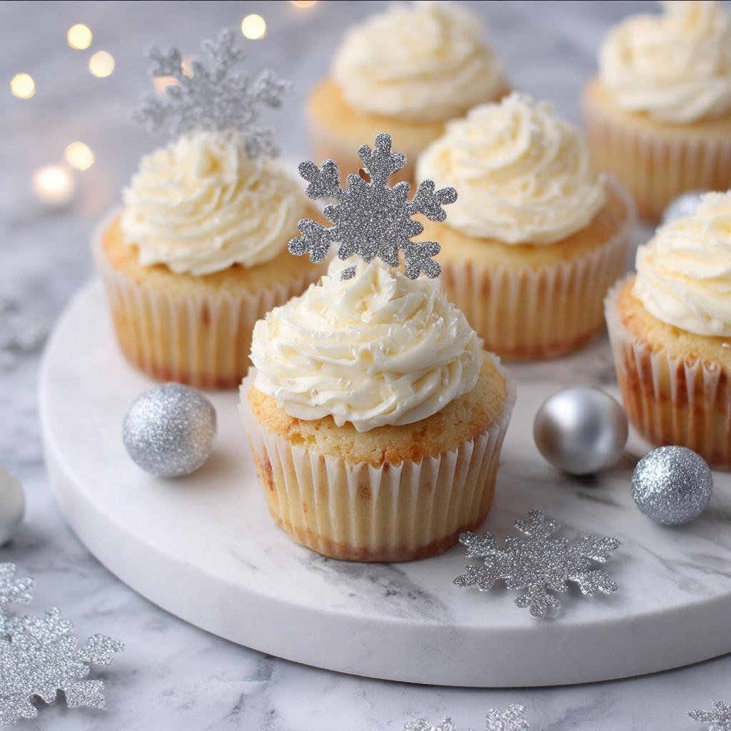 Christmas Cupcakes Recipe - Recipe Image