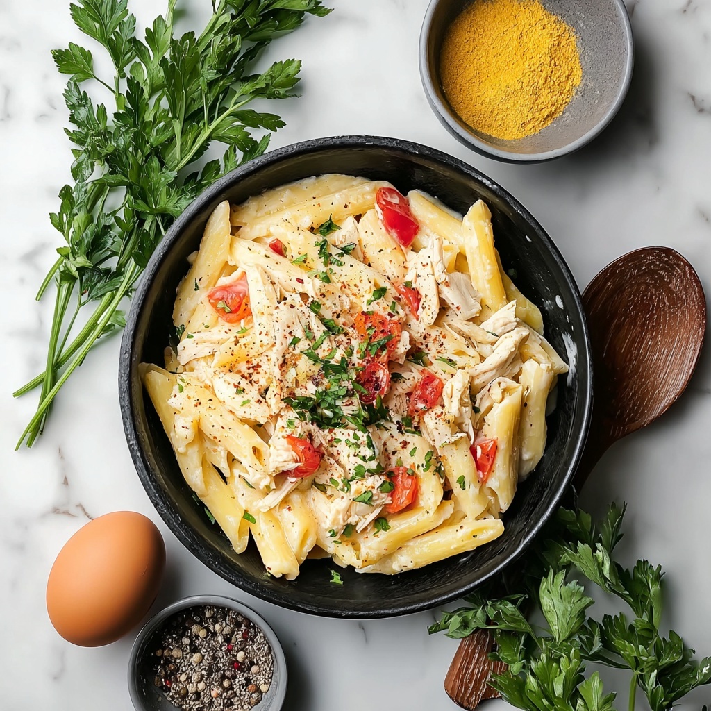 Crock Pot Creamy Cajun Chicken Pasta Recipe - Recipe Image