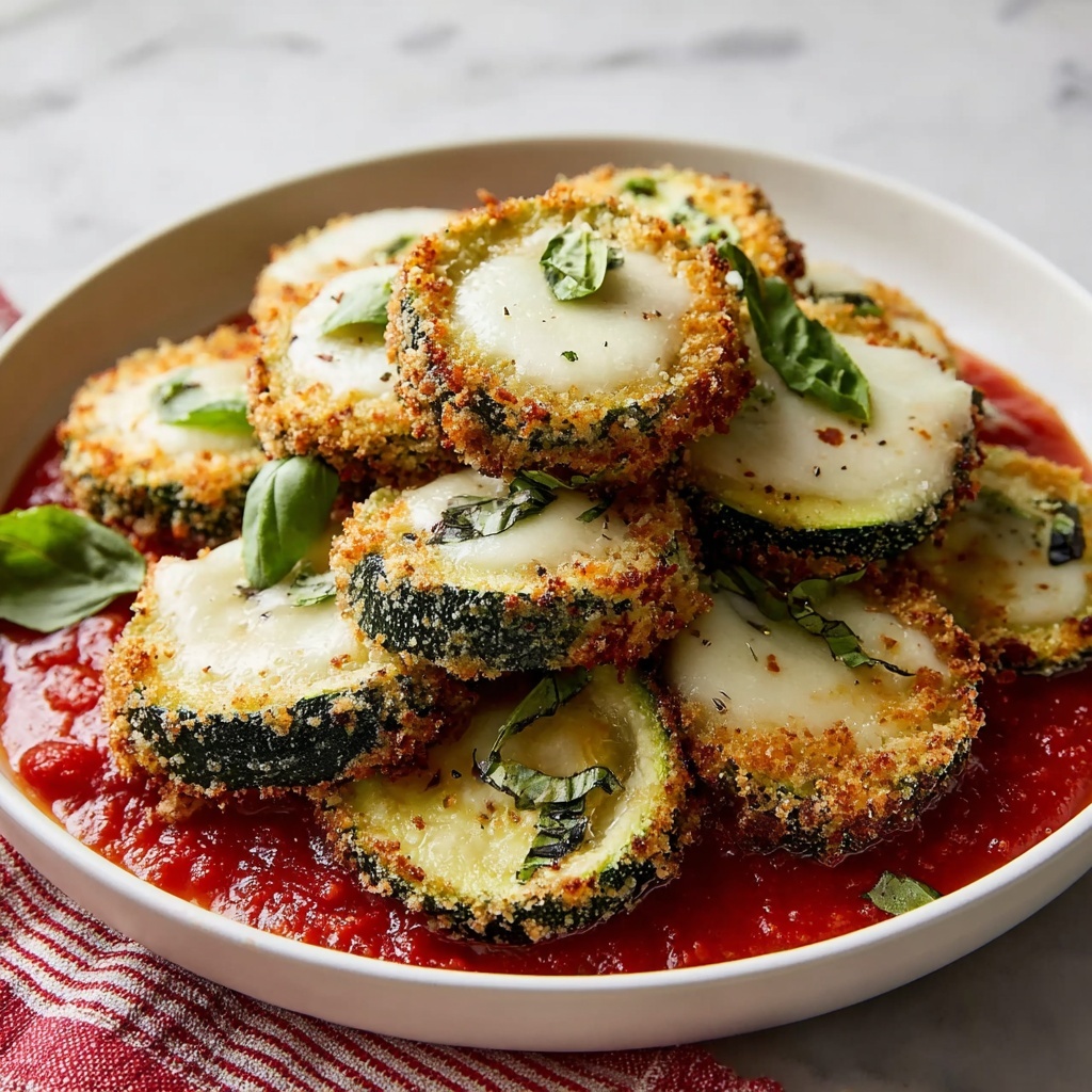 Baked Italian Zucchini Parmesan Recipe - Recipe Image