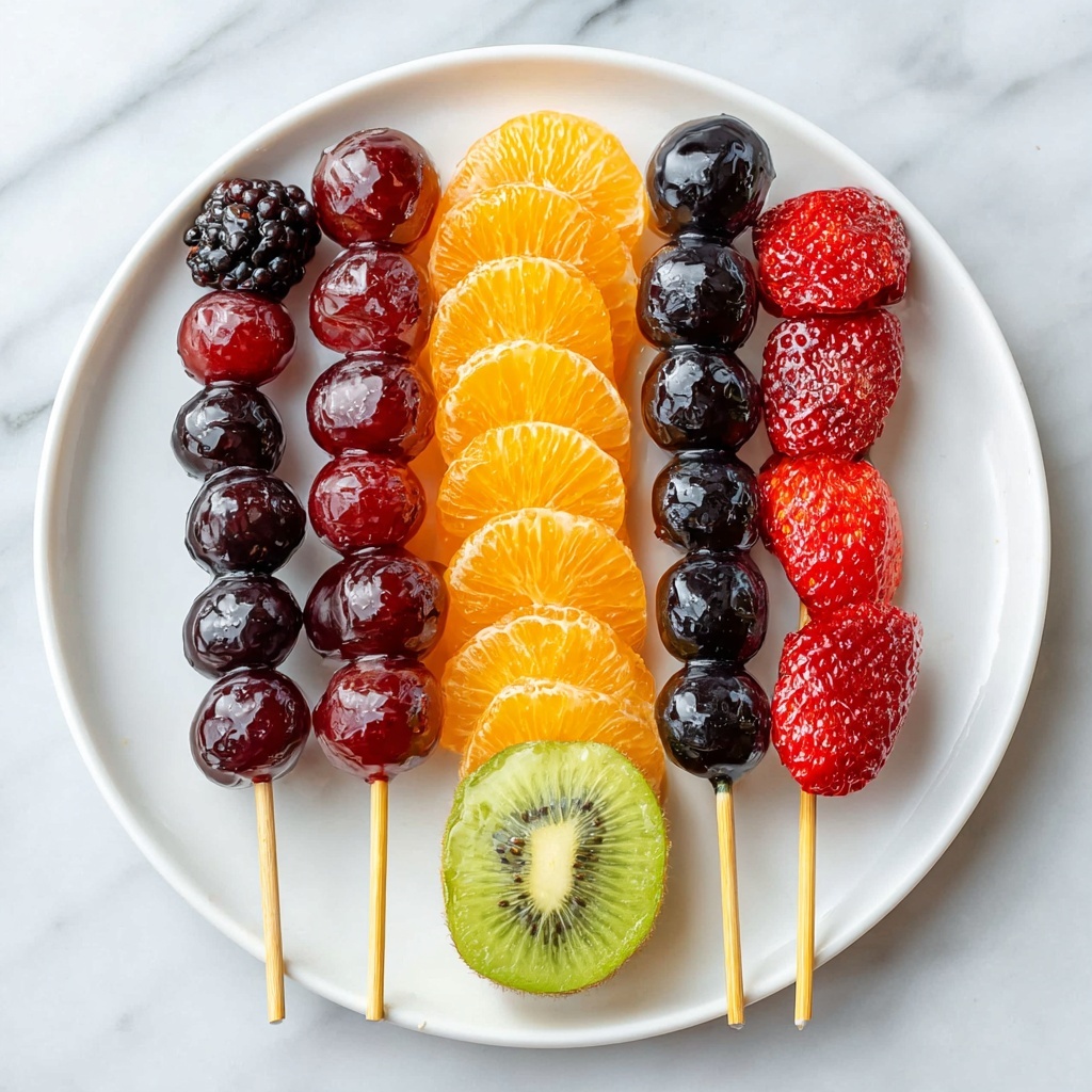 Tanghulu (Chinese Candied Fruit Skewers) Recipe - Recipe Image