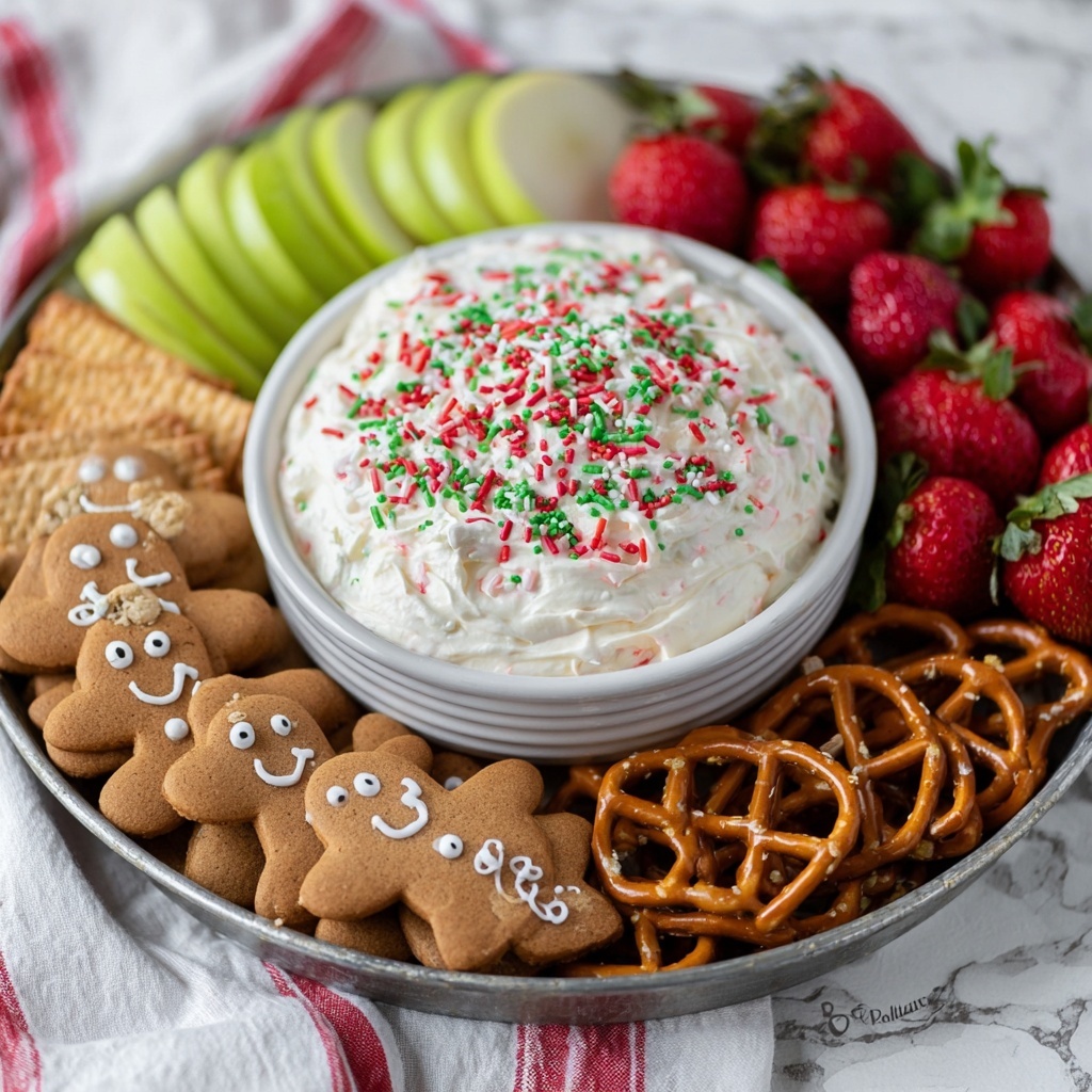 Christmas Cookie Dough Dip Recipe - Recipe Image