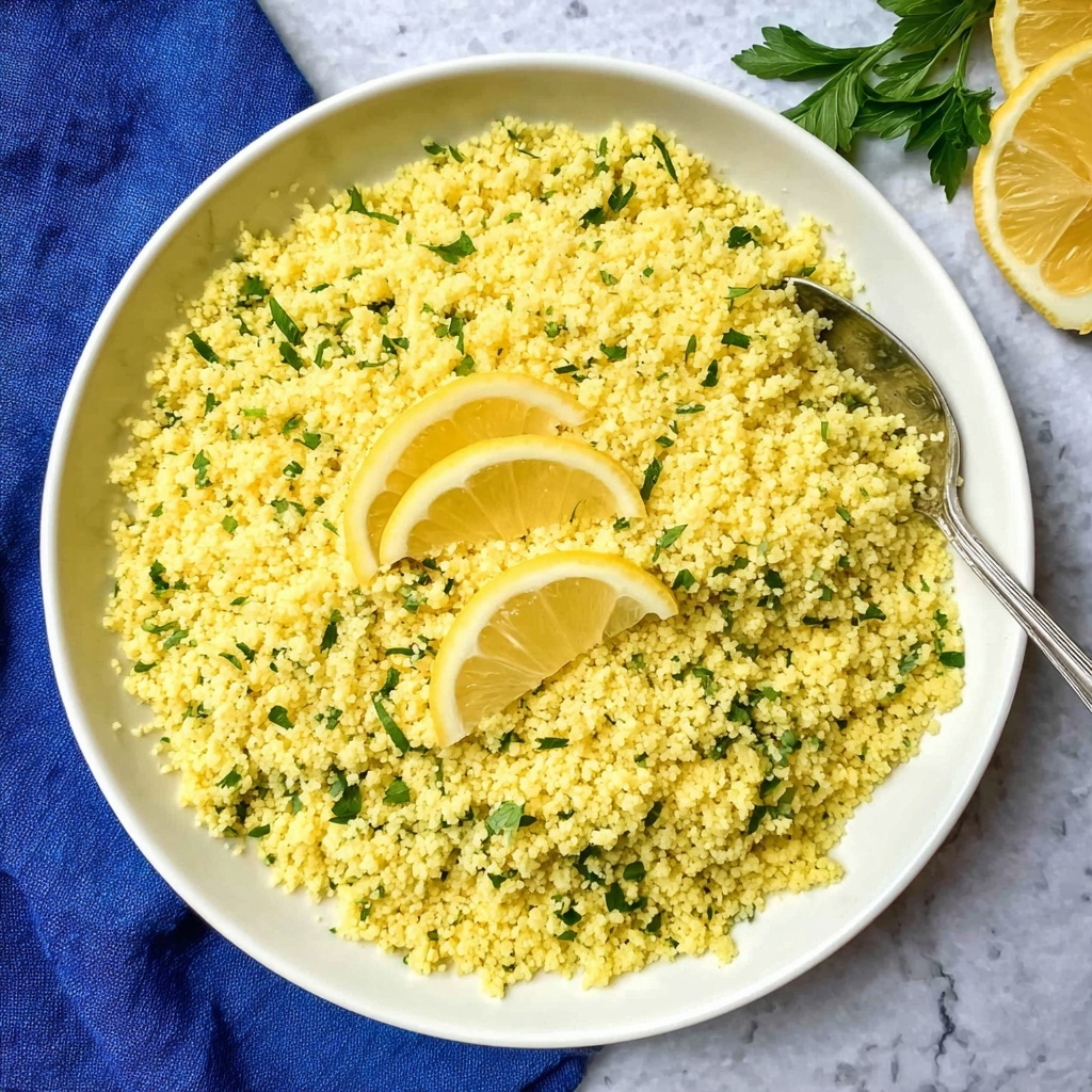 Lemon Herb Couscous Recipe - Recipe Image