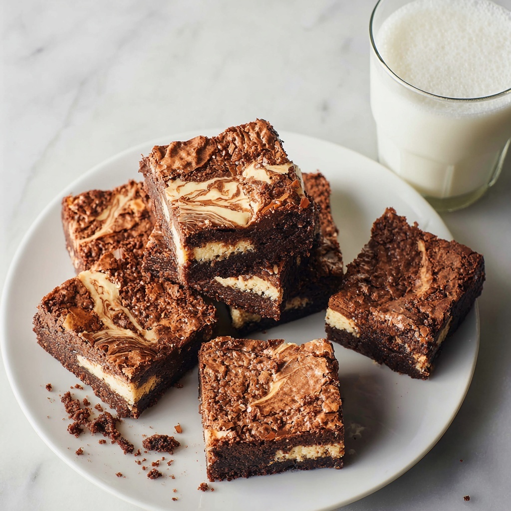Tahini Brownies Recipe - Recipe Image