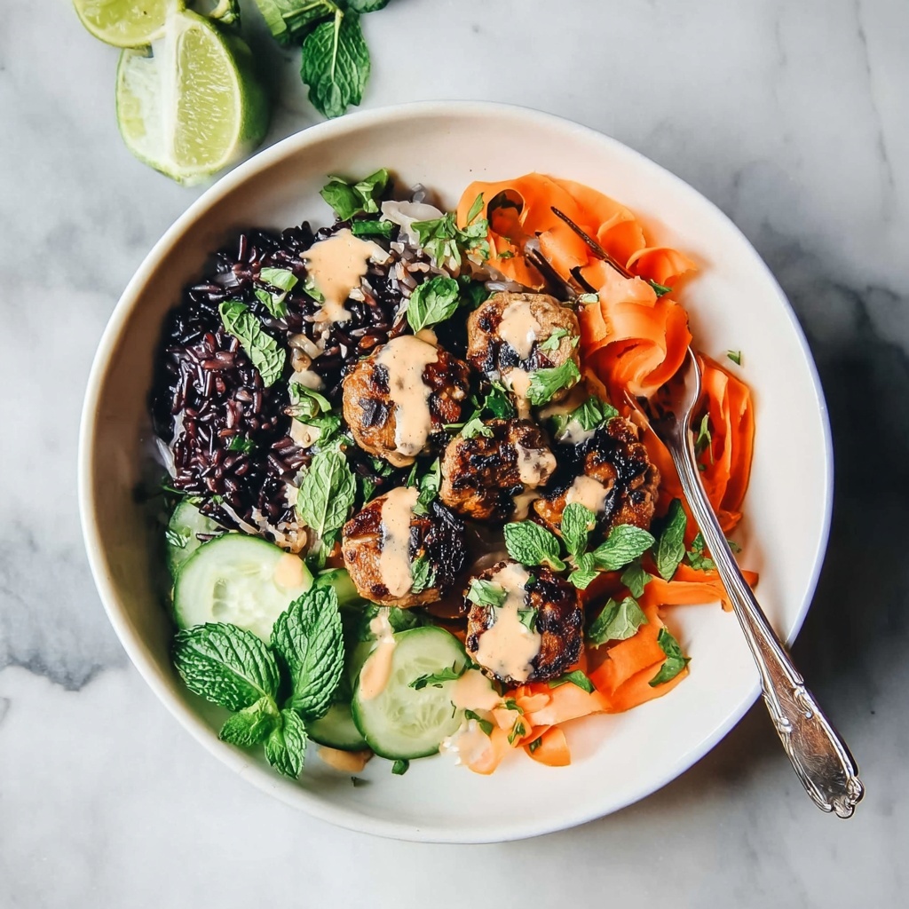 Turkey Banh Mi Bowl Recipe - Recipe Image