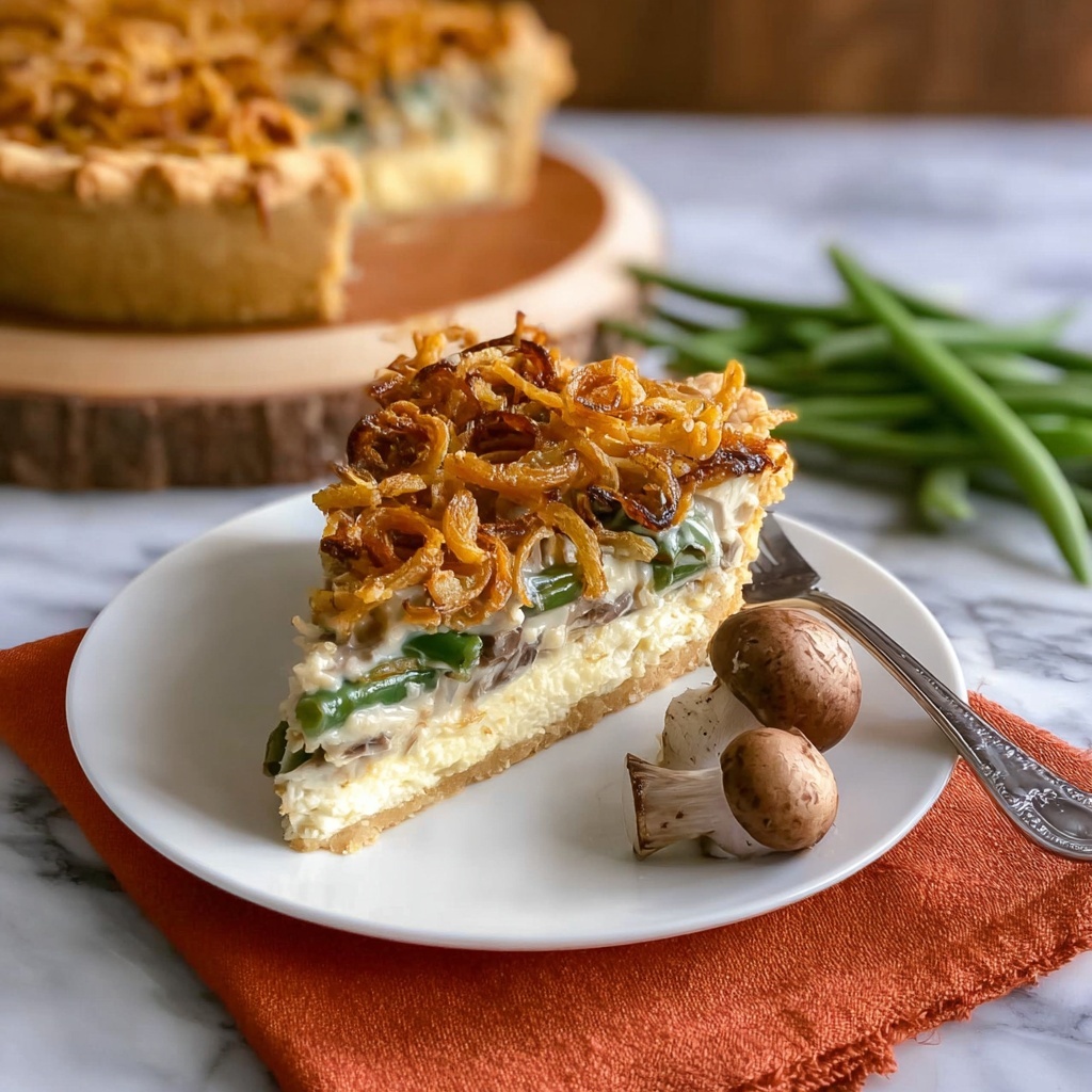 Green Bean Pie with Ritz Cracker Pie Crust Recipe - Recipe Image
