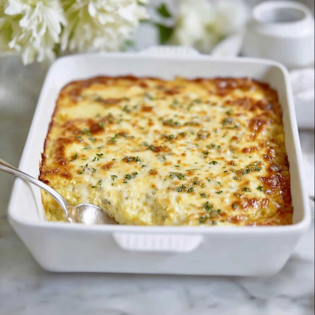 Make-Ahead Sausage and Grits Casserole Recipe - Recipe Image