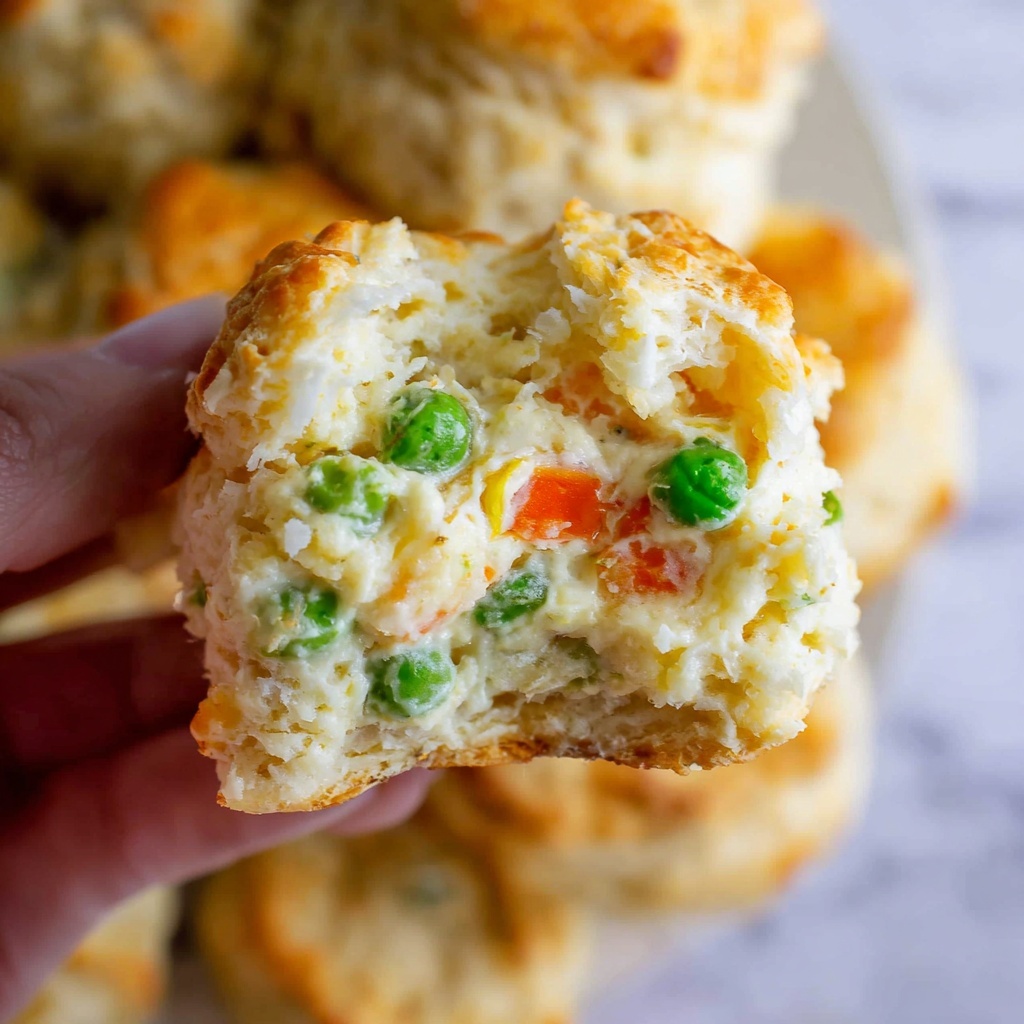 Chicken Pot Pie with Flaky Biscuit Topping Recipe - Recipe Image