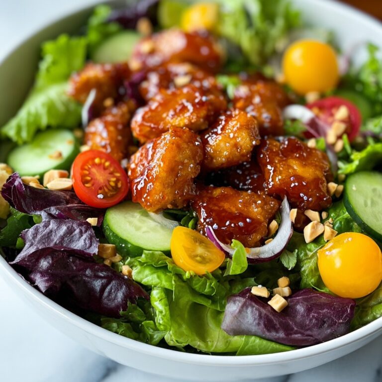 Honey Hot Chicken Salad Recipe