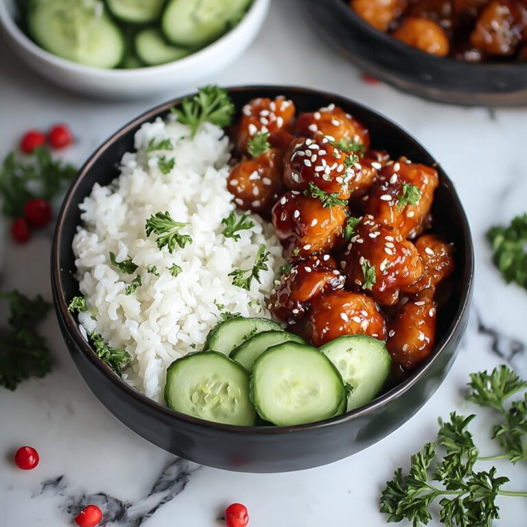 Hot Honey Chicken Bowls Recipe