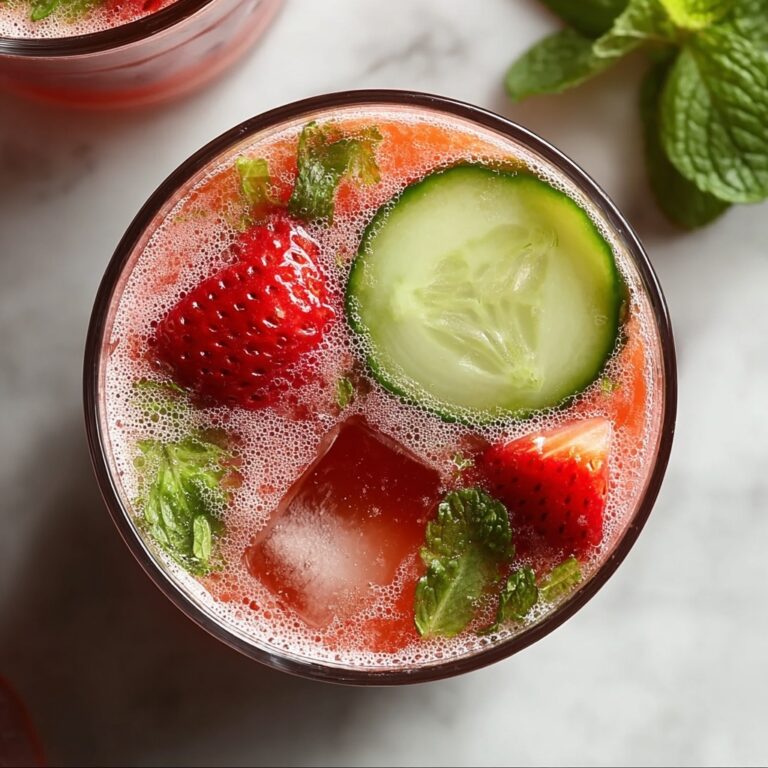 Strawberry Coconut Rum Cooler Recipe