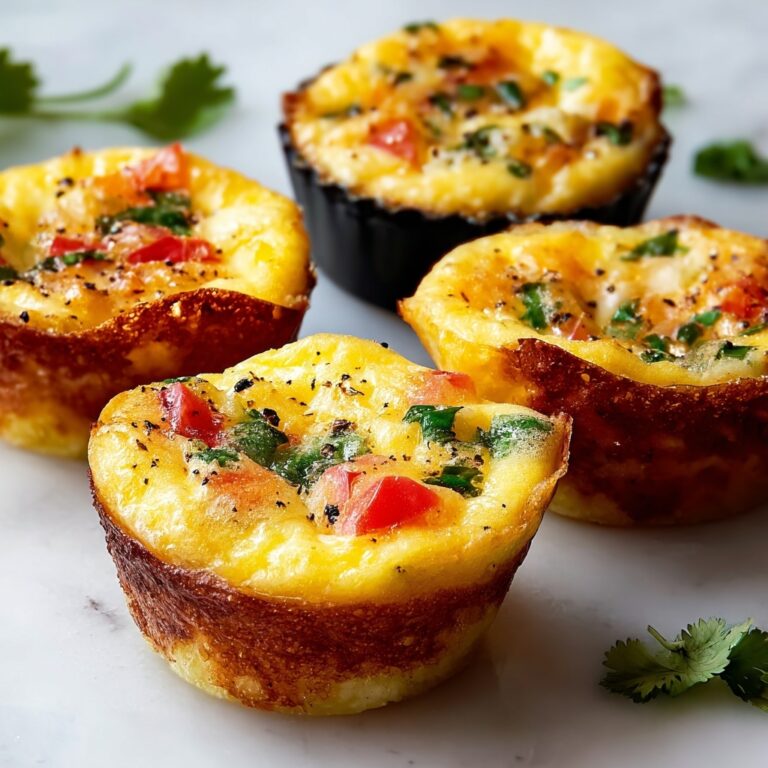 Mini Cheddar Bacon Quiches Recipe