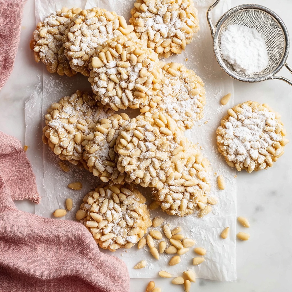 Pignoli Cookies (Pine Nut Cookies) Recipe - Recipe Image