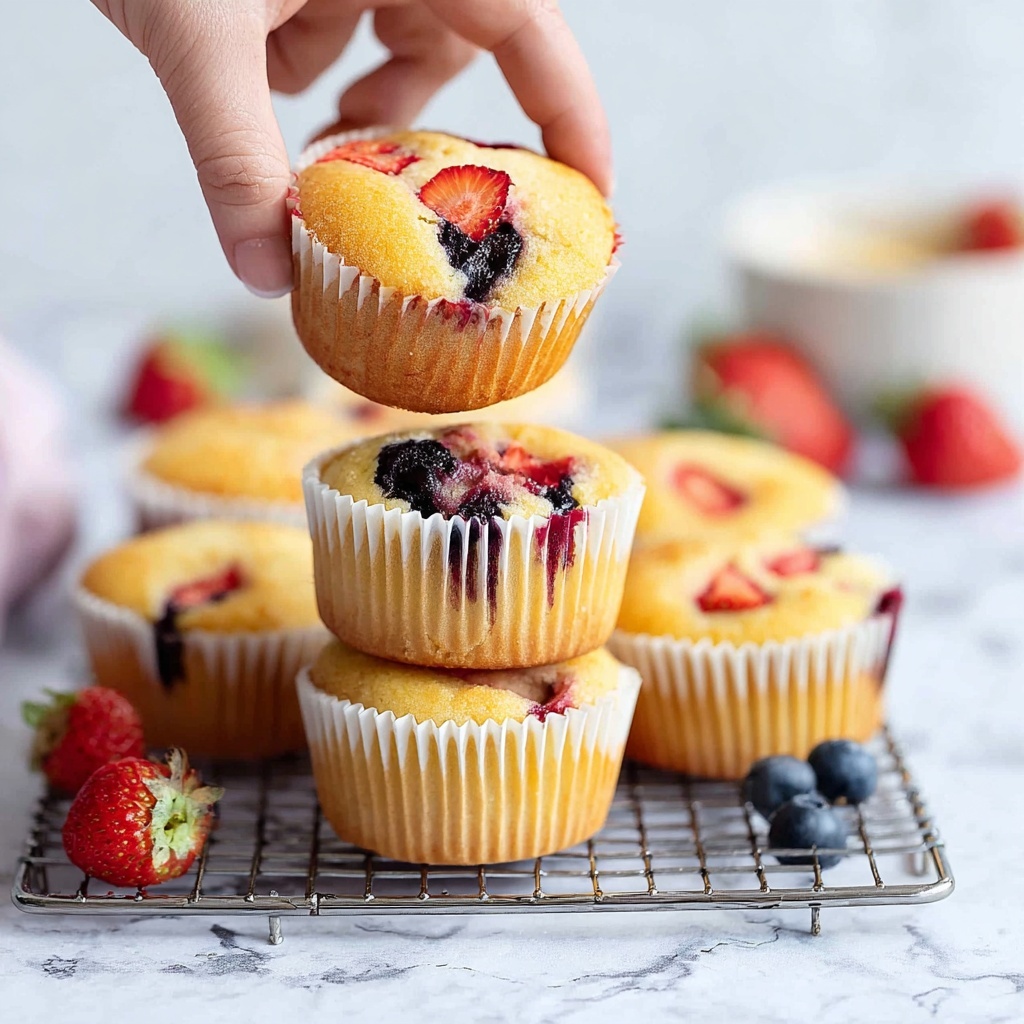 Mixed Berry Muffins Recipe - Recipe Image