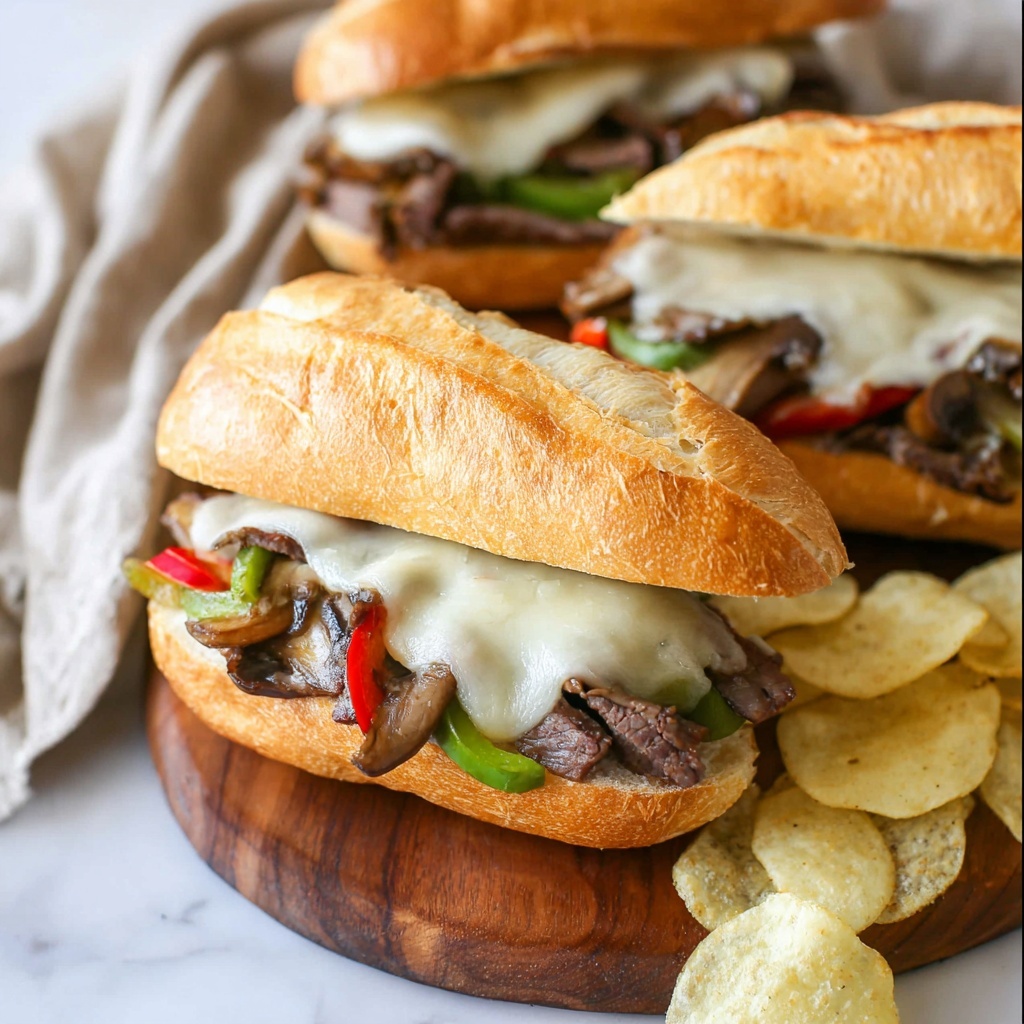 Philly Cheesesteak Recipe - Recipe Image