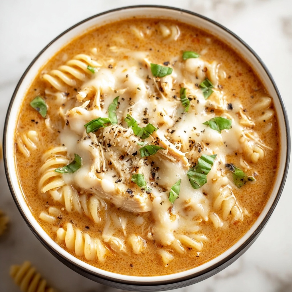 Crockpot Chicken Parmesan Soup Recipe - Recipe Image