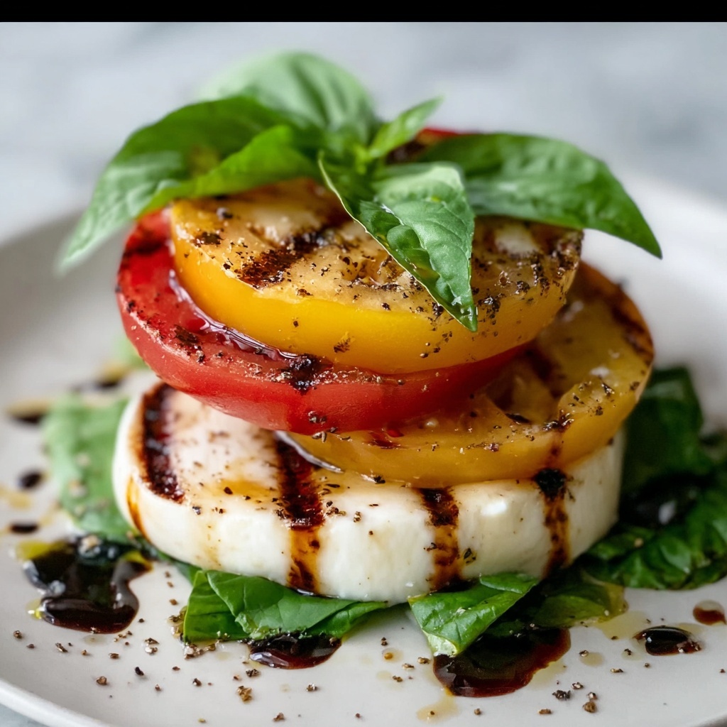 Peach Caprese Salad Recipe - Recipe Image