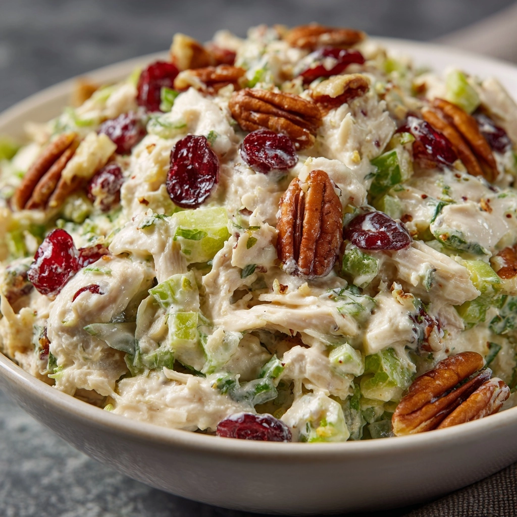Cranberry Pecan Chicken Salad Recipe - Recipe Image